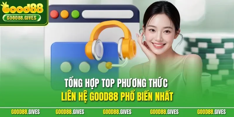 Tổng hợp top phương thức liên hệ GOOD88 phổ biến nhất